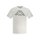Kappa White Cotton Men T-Shirt -   -  Kappa.